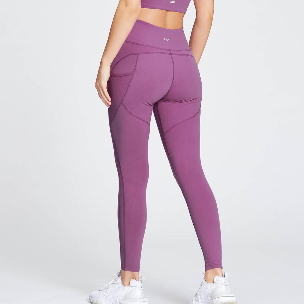 Women's Power Mesh Leggings - Orchid